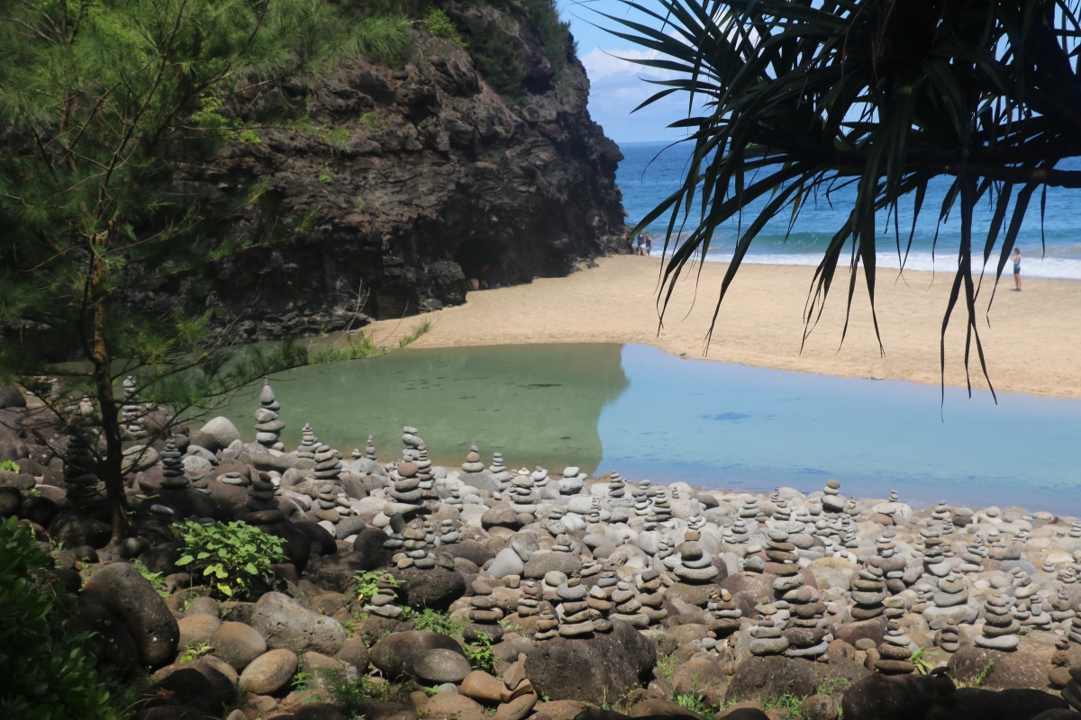 Hanakapiai beach  